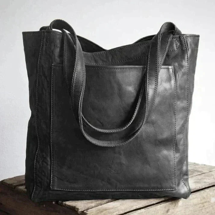Noelle Bolso Tote de Cuero para Mujer – Shopper Elegante Grande y Funcional