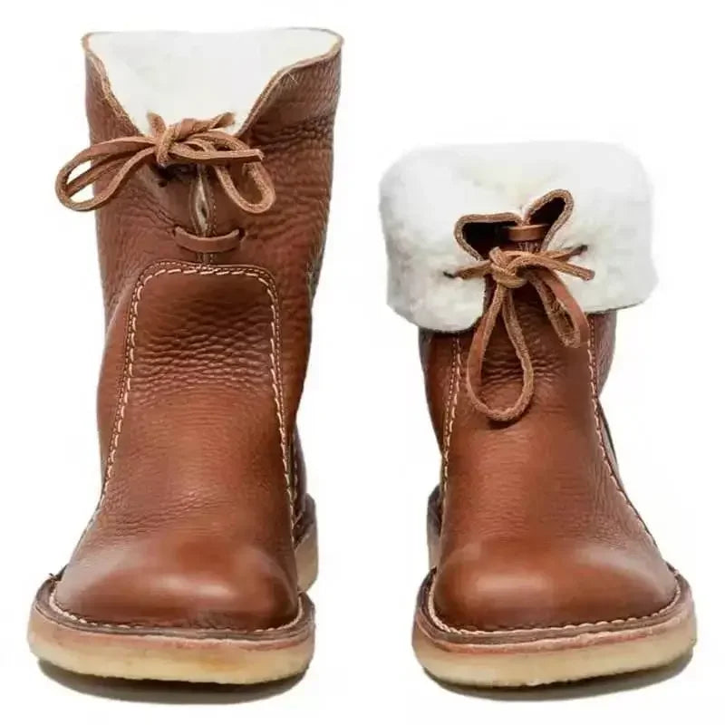 Sophie Botas de Invierno para Mujer – Botines Cálidos con Forro Polar Chic