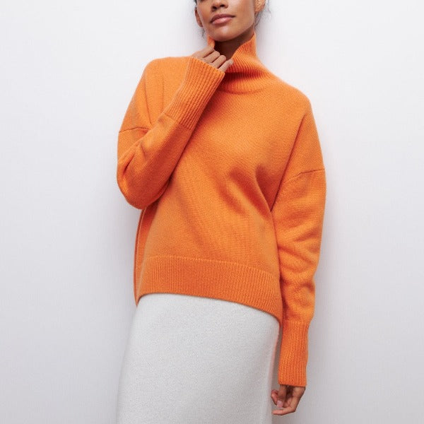Camille Jersey de Punto para Mujer – Suéter Elegante Suave Casual Chic