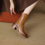 Kailani Stivaletti di Pelle da Donna – Stivali Eleganti Premium Comodi e Chic