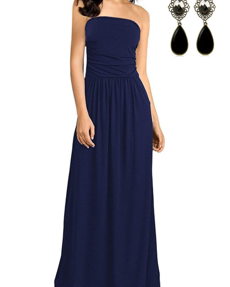 Isla Vestito Maxi Donna – Stile Boho, Tasche, Tessuto Leggero e Asciugatura Rapida