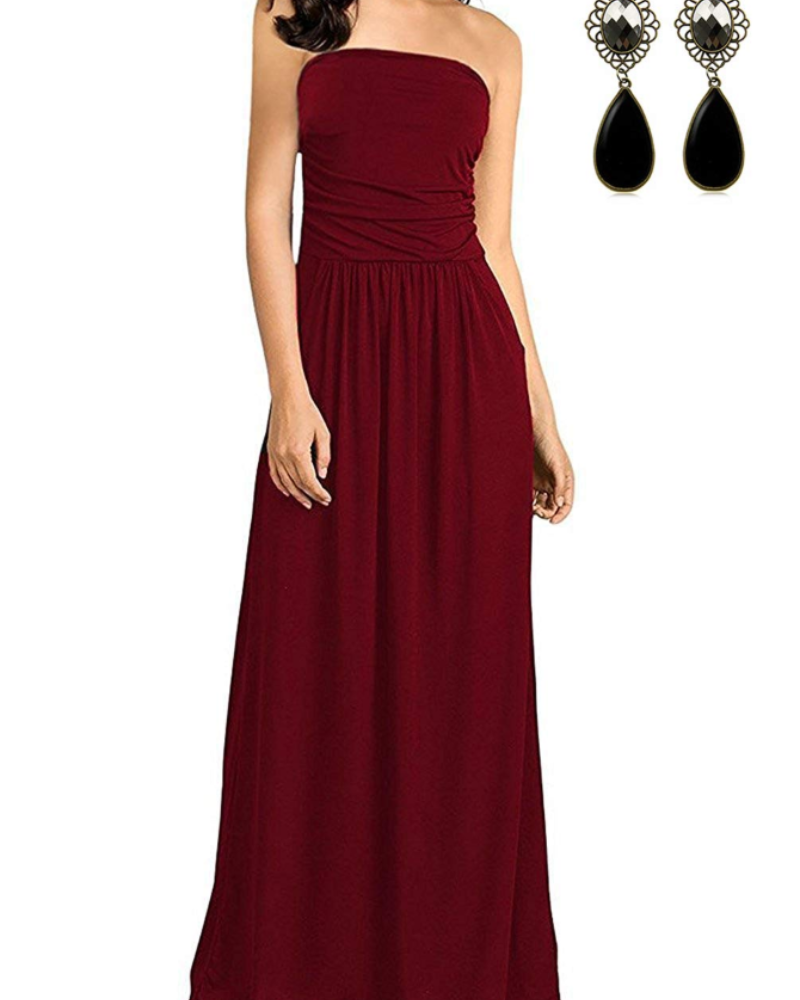 Isla Vestito Maxi Donna – Stile Boho, Tasche, Tessuto Leggero e Asciugatura Rapida