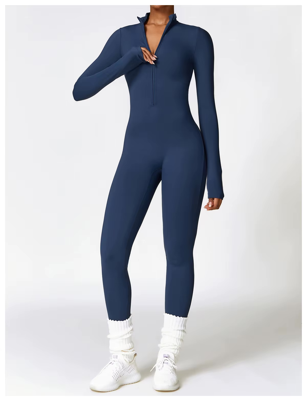 Eya Mono de Invierno para Mujer – Enterizo Polar Cálido Deportivo y Cómodo