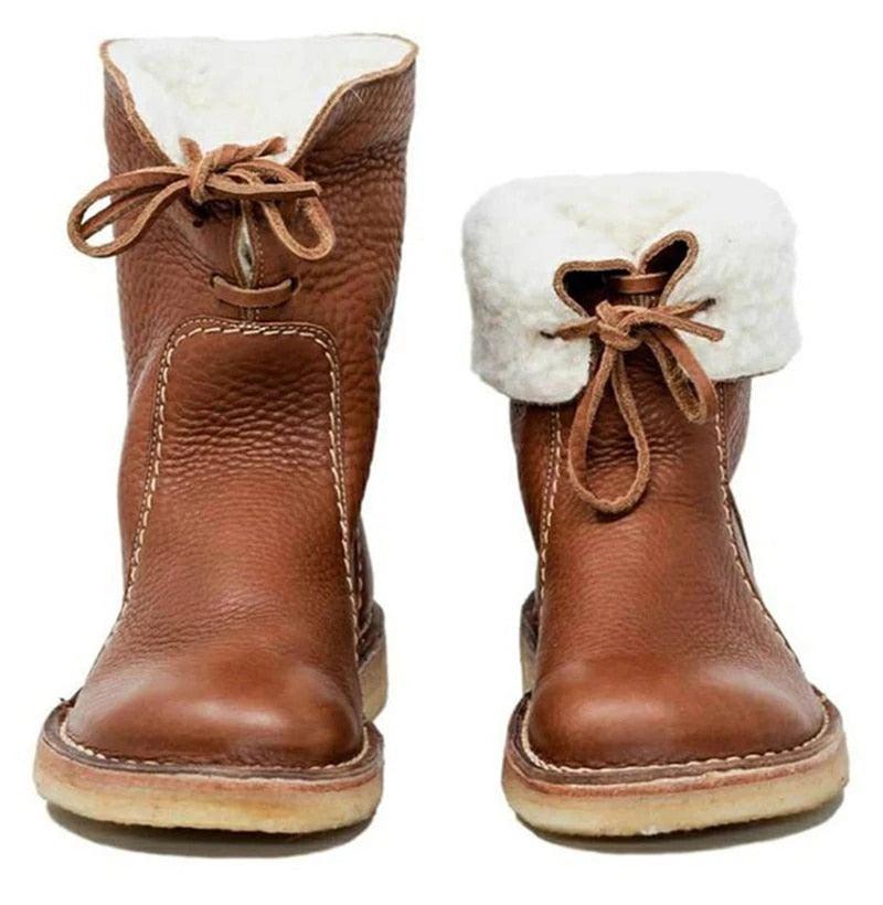 Emersyn Botas de Invierno para Mujer – Botas Forradas Cálidas Elegantes