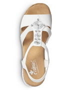 Leona Sandalias Mujer – Cuña Ligera, Hebilla Ajustable y Plantilla Acolchada