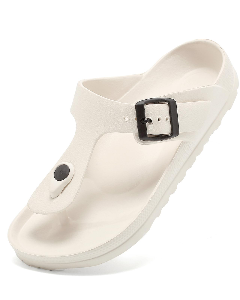 Morgan Unisex Chanclas – Suela EVA Ligera, Ajuste Personalizable y Plantilla Cork