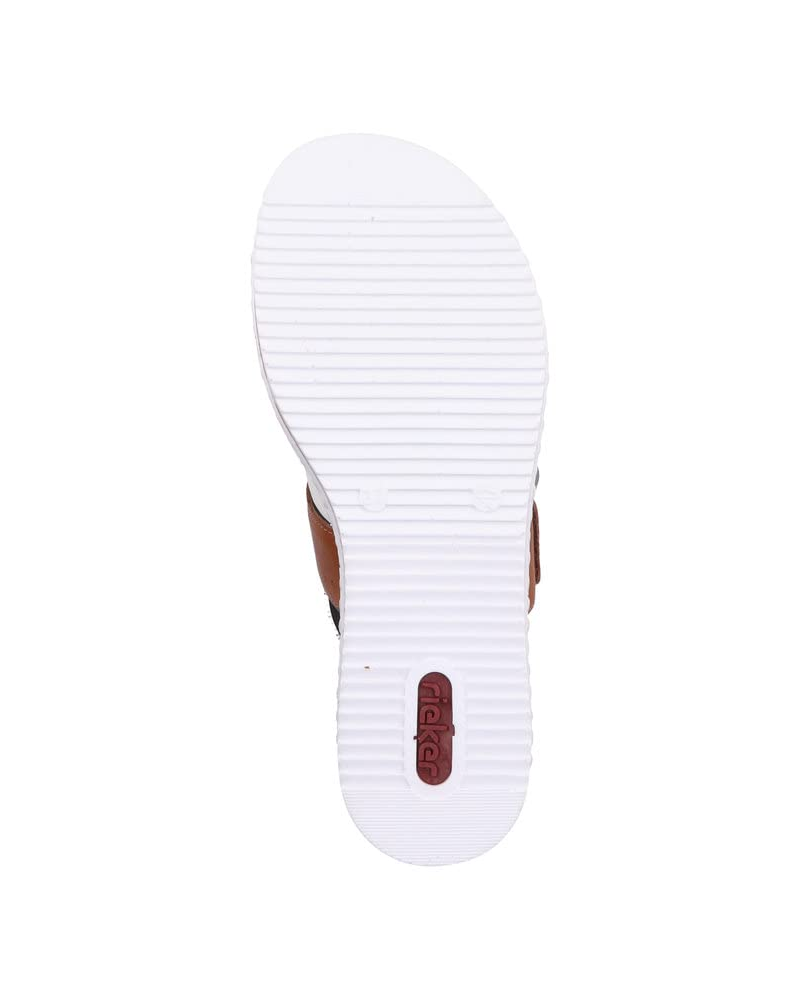Tessa Mules Mujer – Cuero Sintético, Tacón Cuña Ligero y Plantilla Acolchada