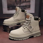Marlon Bottines à lacets pour homme – Bottines confortables antidérapantes