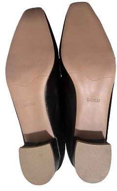 Lucienne Chaussures Mary Jane pour Femme – Mocassins en Cuir avec Talon Chunky Élégant