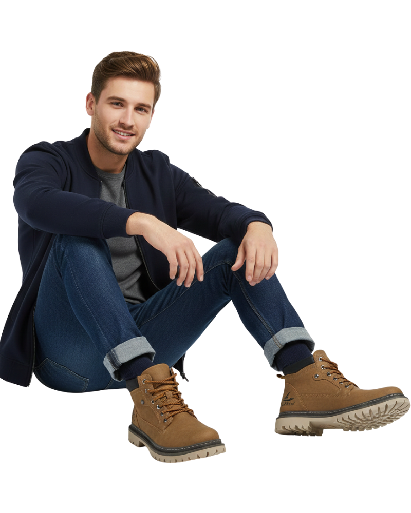 Ernie Bottes en Cuir pour Homme – Bottines Élégantes Résistantes et Confortables Premium