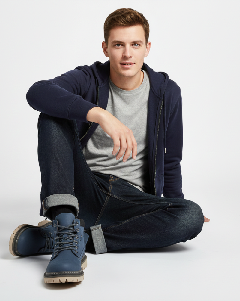 Ernie Bottes en Cuir pour Homme – Bottines Élégantes Résistantes et Confortables Premium