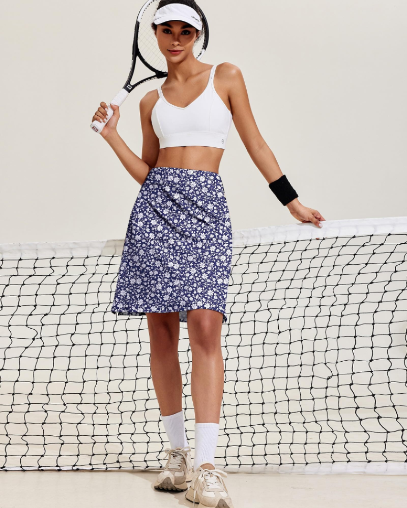 Layla Falda Deportiva Mujer – Skort Atlético con Shorts Integrados y Bolsillos Ocultos