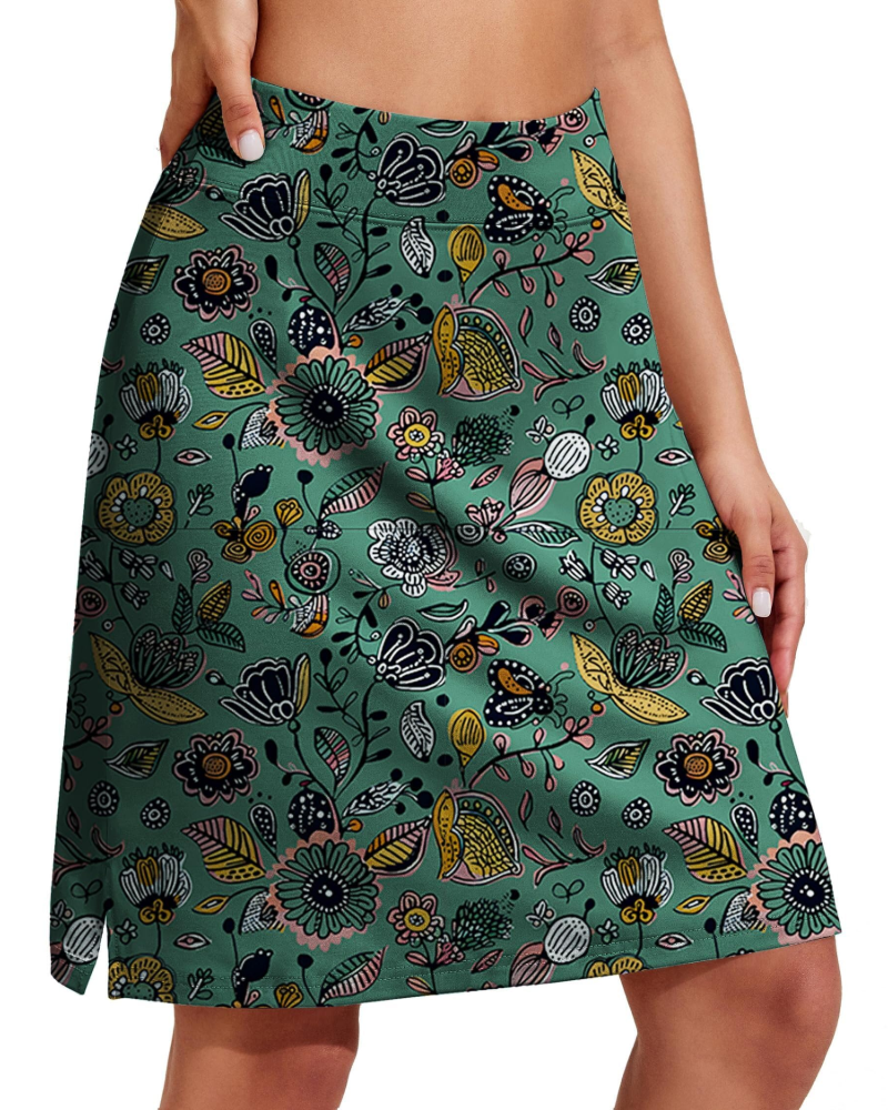Layla Falda Deportiva Mujer – Skort Atlético con Shorts Integrados y Bolsillos Ocultos