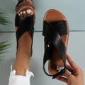Charley Sandales en Cuir pour Femme – Sandales Élégantes Confortables Été