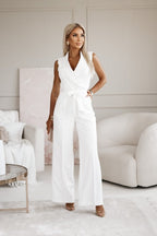 Giuliana Combinaison Élégante pour Femme – Combinaison Sans Manches Chic Moderne