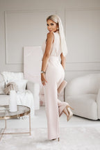 Giuliana Combinaison Élégante pour Femme – Combinaison Sans Manches Chic Moderne