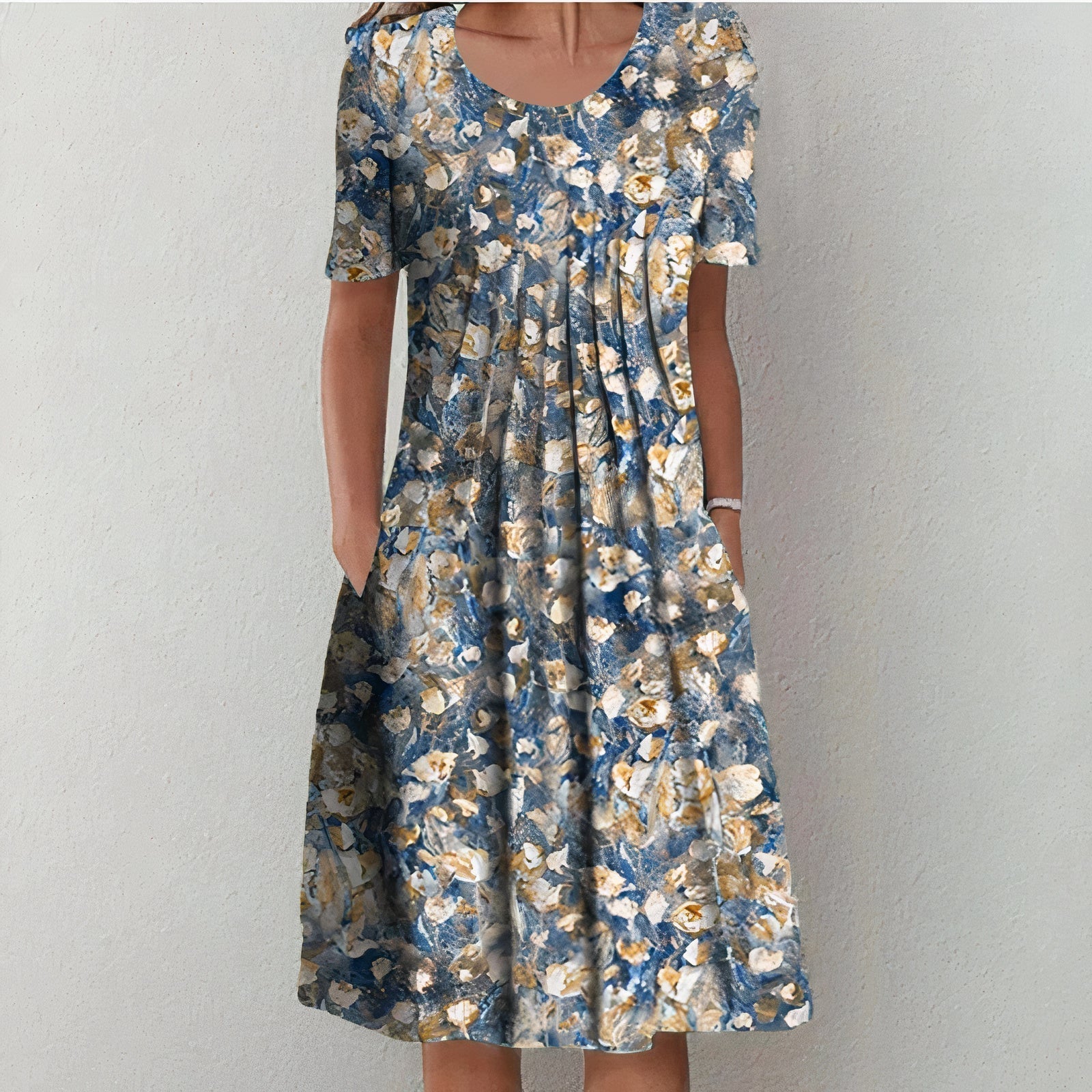 Ulla Vestido de Verano para Mujer – Vestido de Algodón Elegante y Fresco Chic