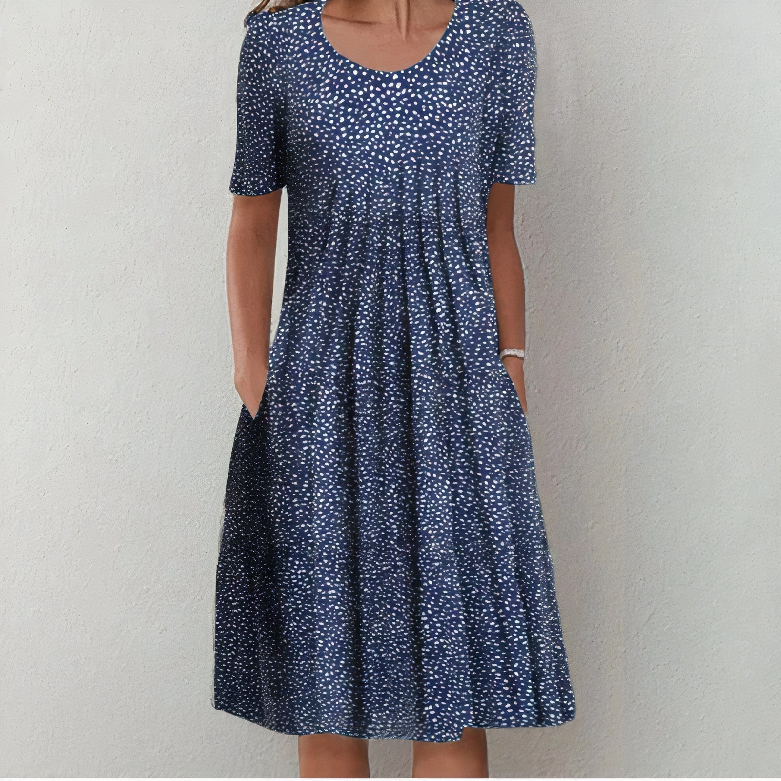 Ulla Vestido de Verano para Mujer – Vestido de Algodón Elegante y Fresco Chic