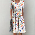 Ulla Robe d'été pour femme – Robe en coton élégante et fraîche chic