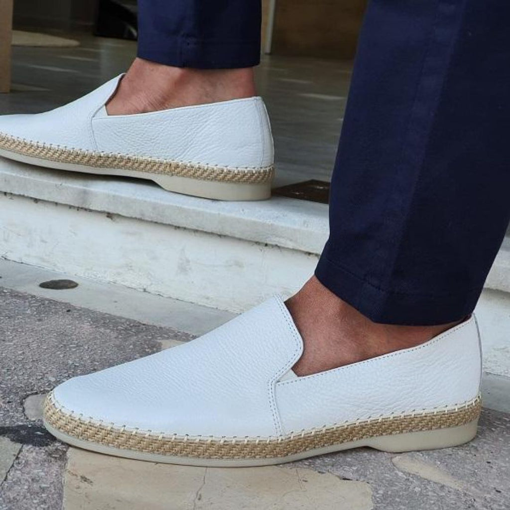 Ethan Mocassins en cuir pour homme – Chaussures slip-on élégantes décontractées