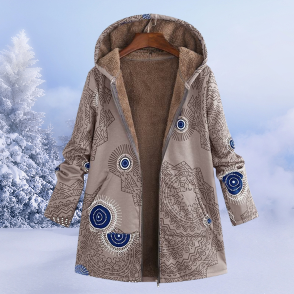 Sophie Chaqueta Mujer – Chaqueta con Capucha Suave, Cálida y Moderna para Invierno