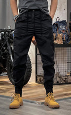 David Pantalon cargo stretch pour homme – Jogger urbain confortable en spandex