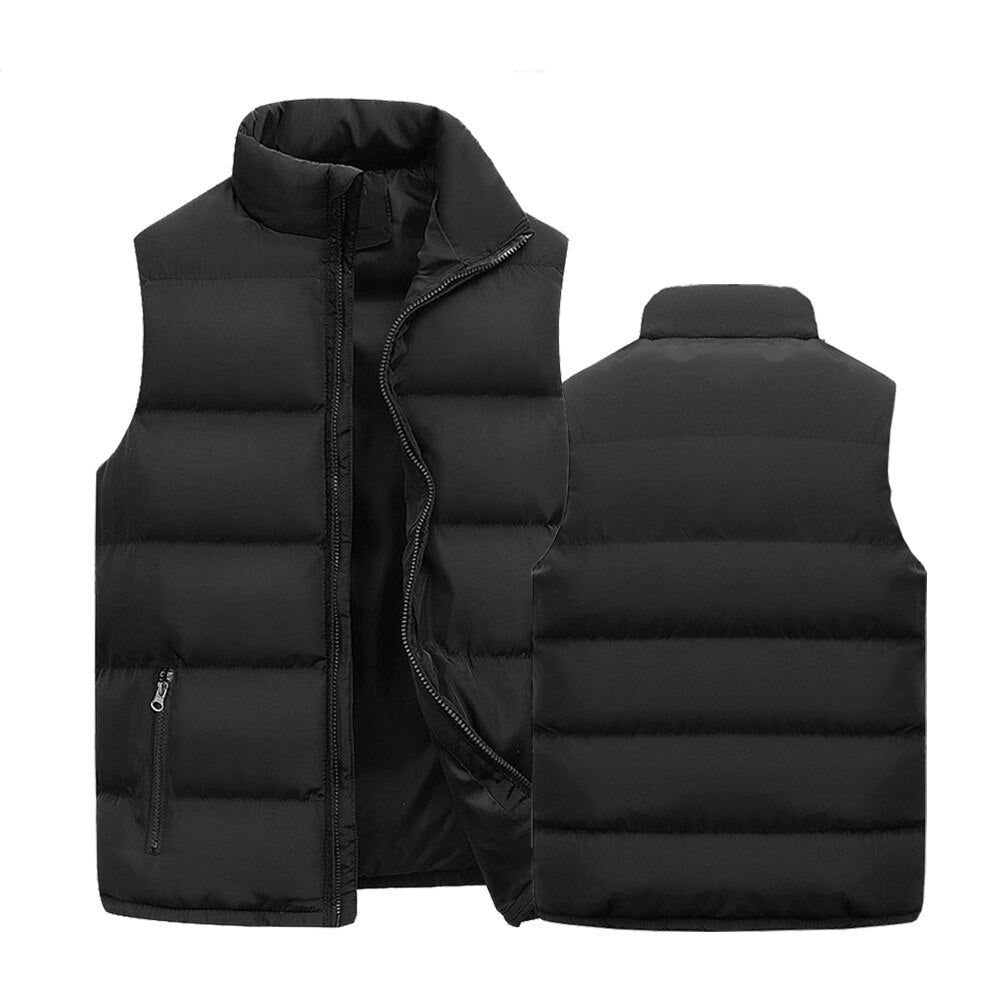 Hugo Chaleco para Hombre – Bodywarmer Acolchado Elegante con Forro Cálido y Bolsillos con Cremallera