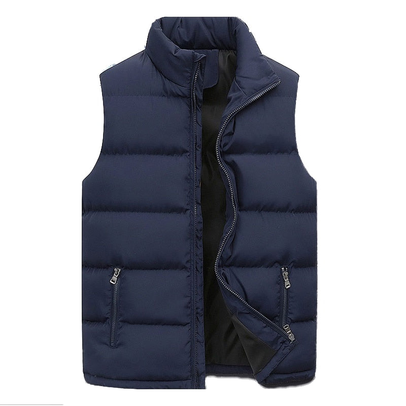 Hugo Chaleco para Hombre – Bodywarmer Acolchado Elegante con Forro Cálido y Bolsillos con Cremallera
