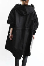 Elizabeth Imperméable pour femme – Veste imperméable élégante avec capuche