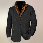 Aaron Chaqueta Vintage para Hombre – Chaqueta Retro Chic Elegante Moderna