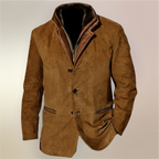 Aaron Chaqueta Vintage para Hombre – Chaqueta Retro Chic Elegante Moderna