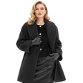 Vicky Manteau Oversize pour Femme – Manteau Long Élégant Chic Hiver Moderne