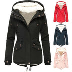 Claire Veste d'Hiver pour Femme – Manteau Imperméable Élégant avec Capuche