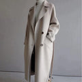 Isabelle Cappotto Lungo di Lana da Donna – Giacca Elegante e Calda Premium