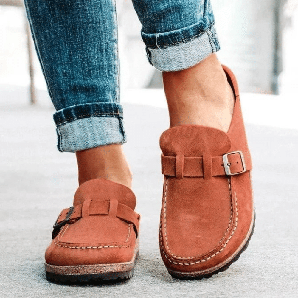Georgia Zuecos Ergonómicos para Mujer – Sabots Cómodos Casual Chic