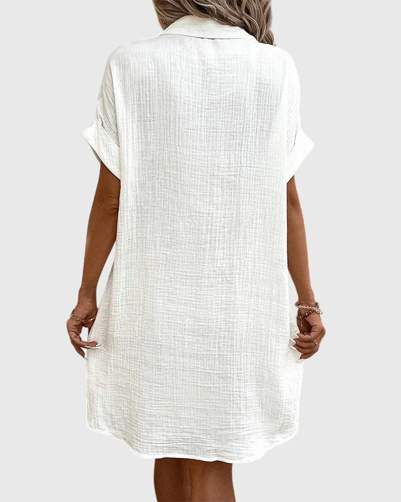 Hadley Vestido de Verano Mujer – Tejido Transpirable y Corte Fluido Elegante
