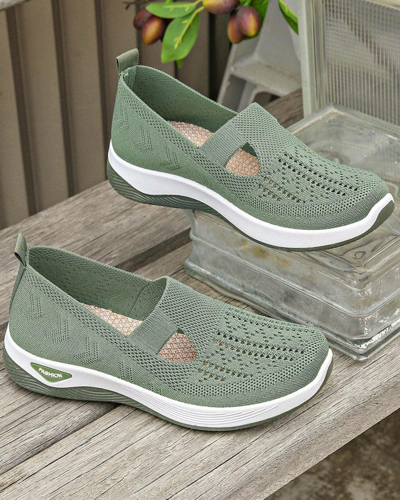 Abigail Zapatillas Walking Mujer – Malla Transpirable, Ajuste Ancho y Soporte de Arco