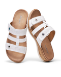 Lauren Mules Transpirables Mujer – Ajuste Regulable y Suela de Goma Antideslizante