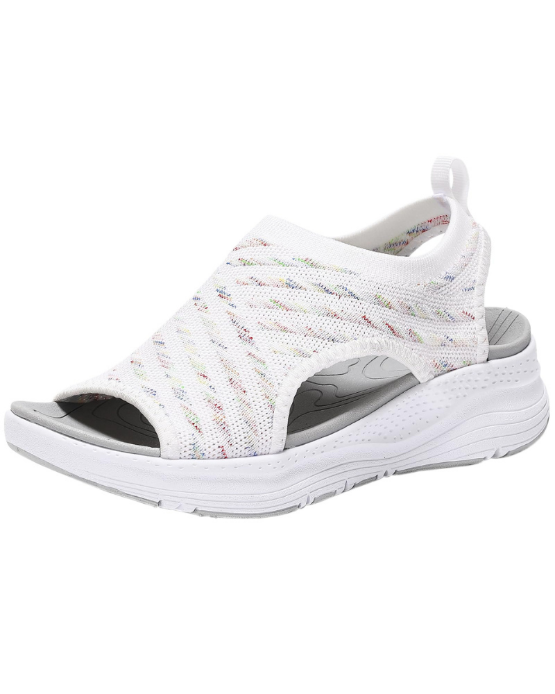 Hannah Sandalias Slingback Mujer – Malla Transpirable y Plataforma Antideslizante