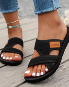 Harper Chanclas Confort Mujer – Ajuste Ancho y Plantilla Anatómica