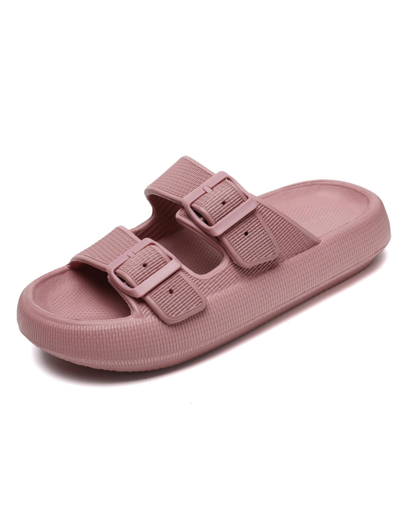 Megan Chanclas Cloud Mujer – EVA Ligera, Hebilla Ajustable y Suela Antideslizante