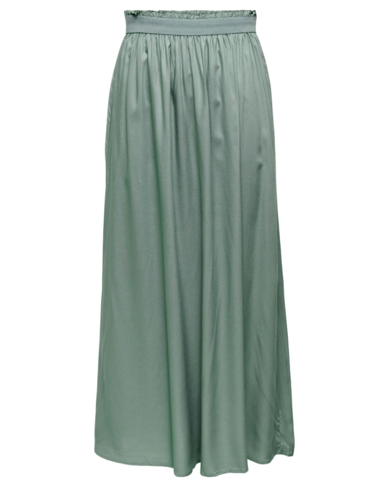Keira Falda Maxi Mujer – Plisada de Viscosa Suave para Looks Casuales