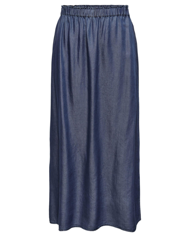 Keira Falda Maxi Mujer – Plisada de Viscosa Suave para Looks Casuales