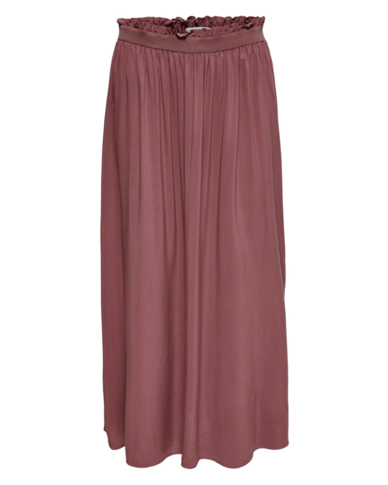 Keira Falda Maxi Mujer – Plisada de Viscosa Suave para Looks Casuales