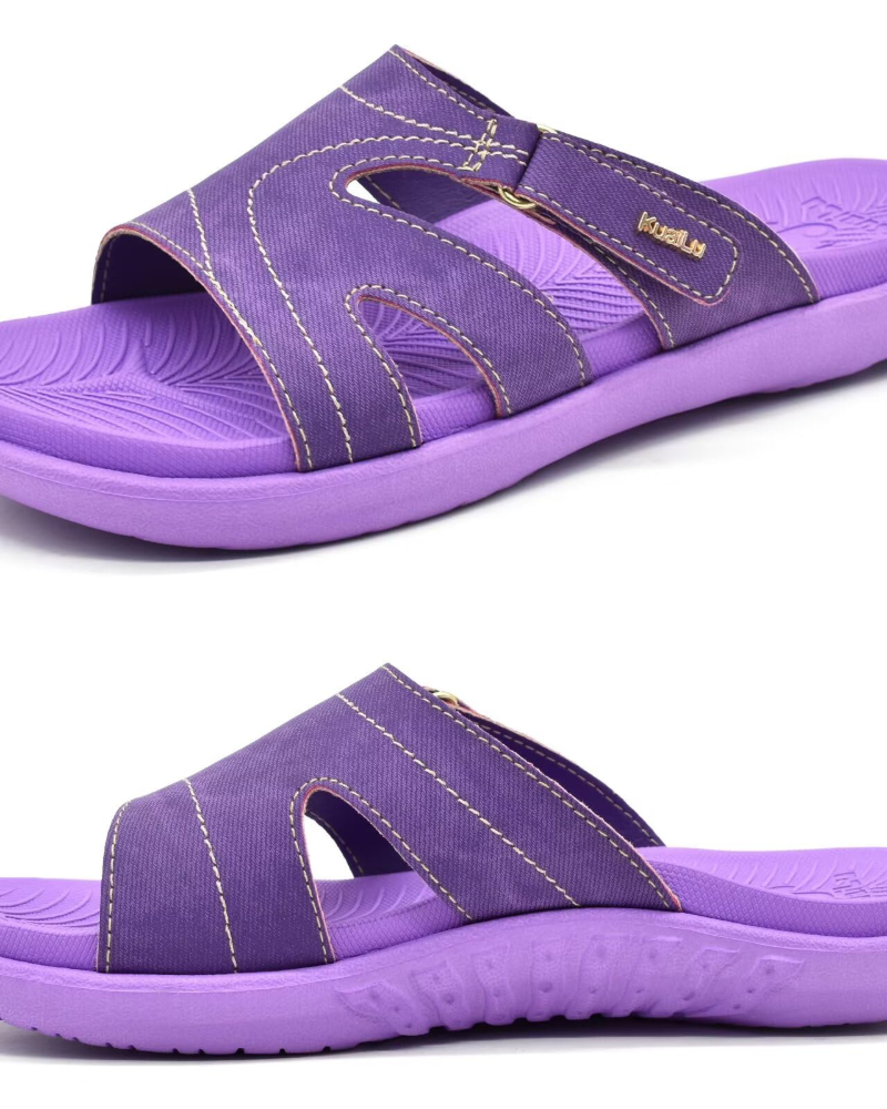 Clara Sandales Femme Confortables – Lanières Ajustables, Semelle EVA et Semelle Antidérapante