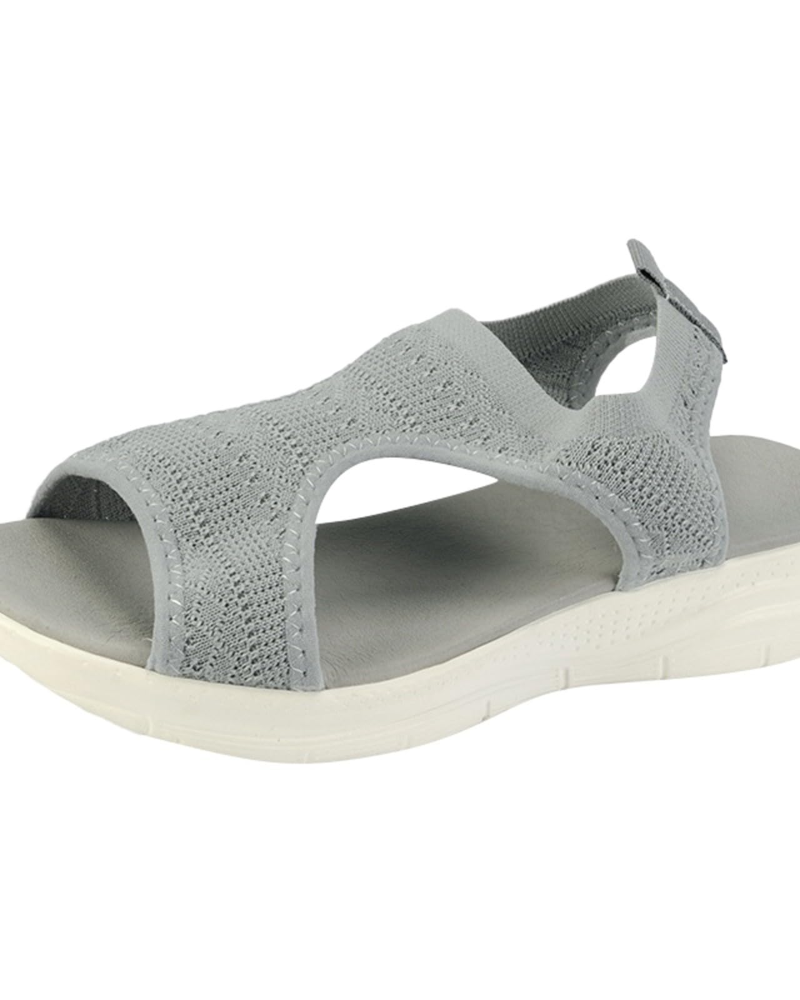 Piper Sandalias Tejidas Mujer – Punta Abierta, Suela Flexible y Diseño Ligero