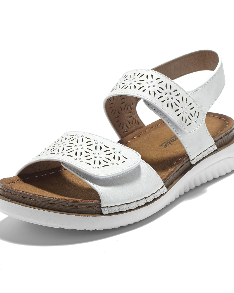 Amelia Sandalias Mujer Deportivas – Velcro Ajustable, Ligeras y Acolchadas