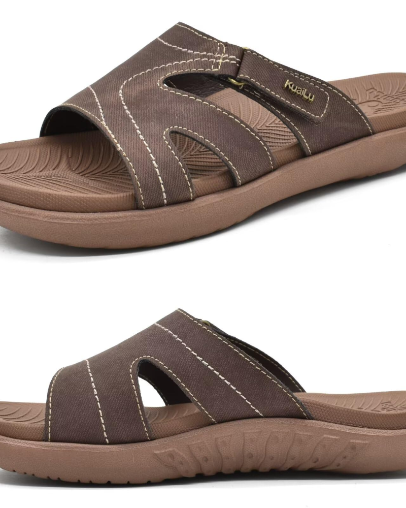 Clara Sandales Femme Confortables – Lanières Ajustables, Semelle EVA et Semelle Antidérapante