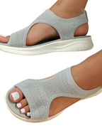 Piper Sandalias Tejidas Mujer – Punta Abierta, Suela Flexible y Diseño Ligero