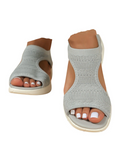 Piper Sandalias Tejidas Mujer – Punta Abierta, Suela Flexible y Diseño Ligero
